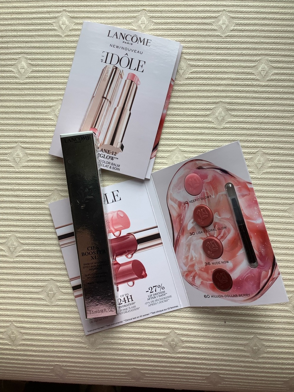 LANCOME (1) Mascara Base (2j Lip Balm Idole